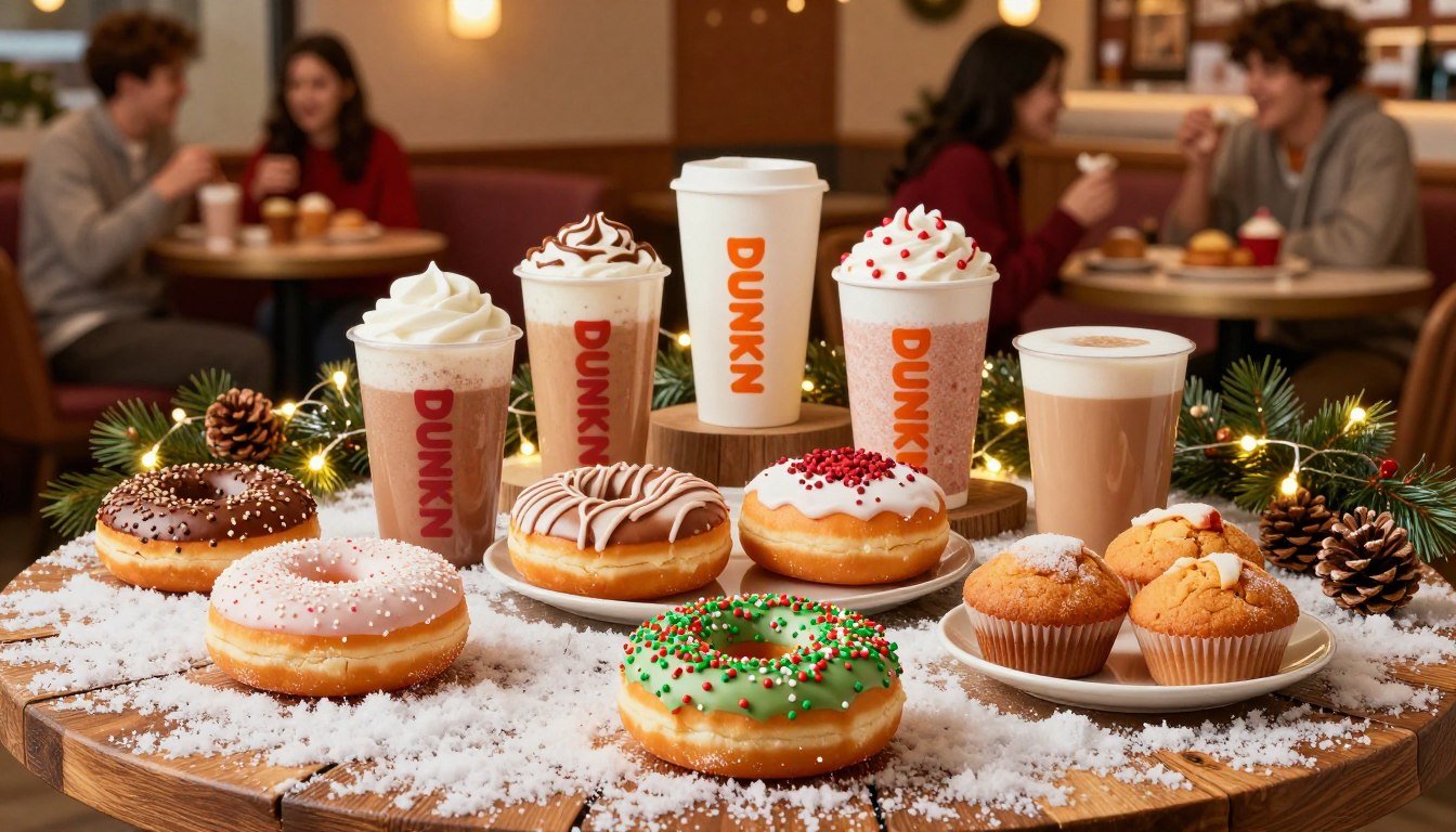 dunkin holiday menu