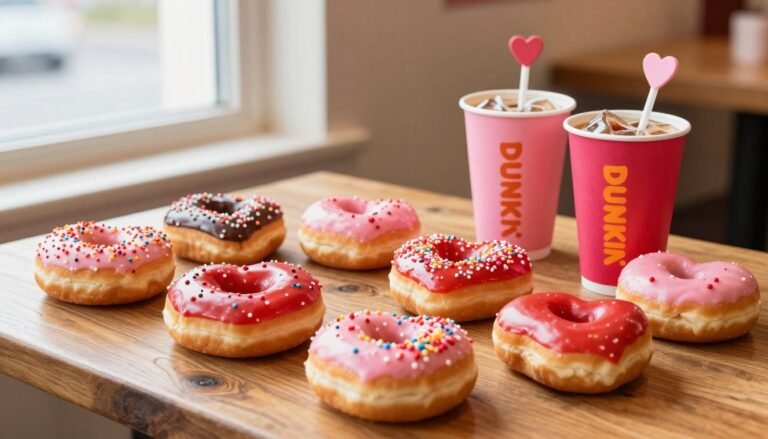 dunkin valentines menu