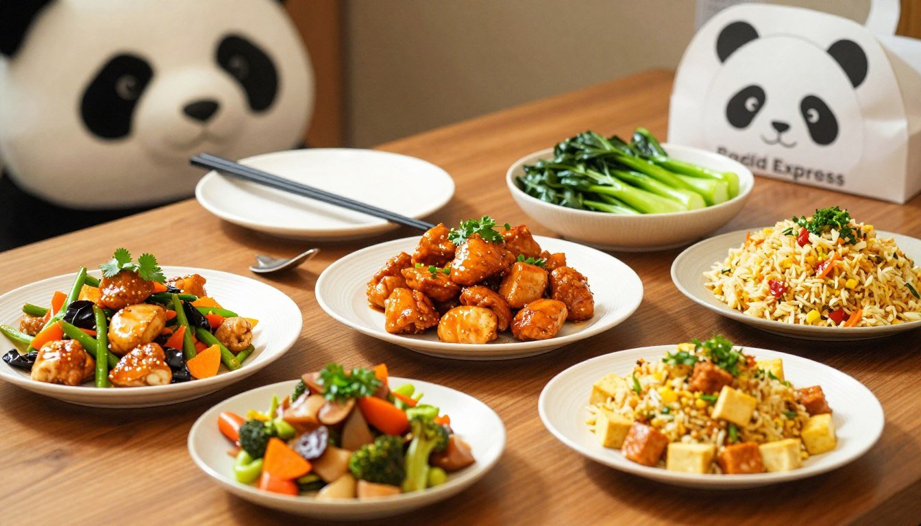 panda express vegan menu